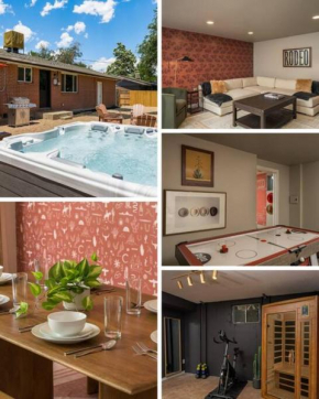 NEW Modern, Luxury Home with Hot Tub, Gym, Sauna, and 12 Minutes to Denver